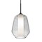 Besa Lighting Link Pendant, Clear/Opal, Black Finish, 1x60W Incandescent 1JT-LINKCL-BK - alternate 1